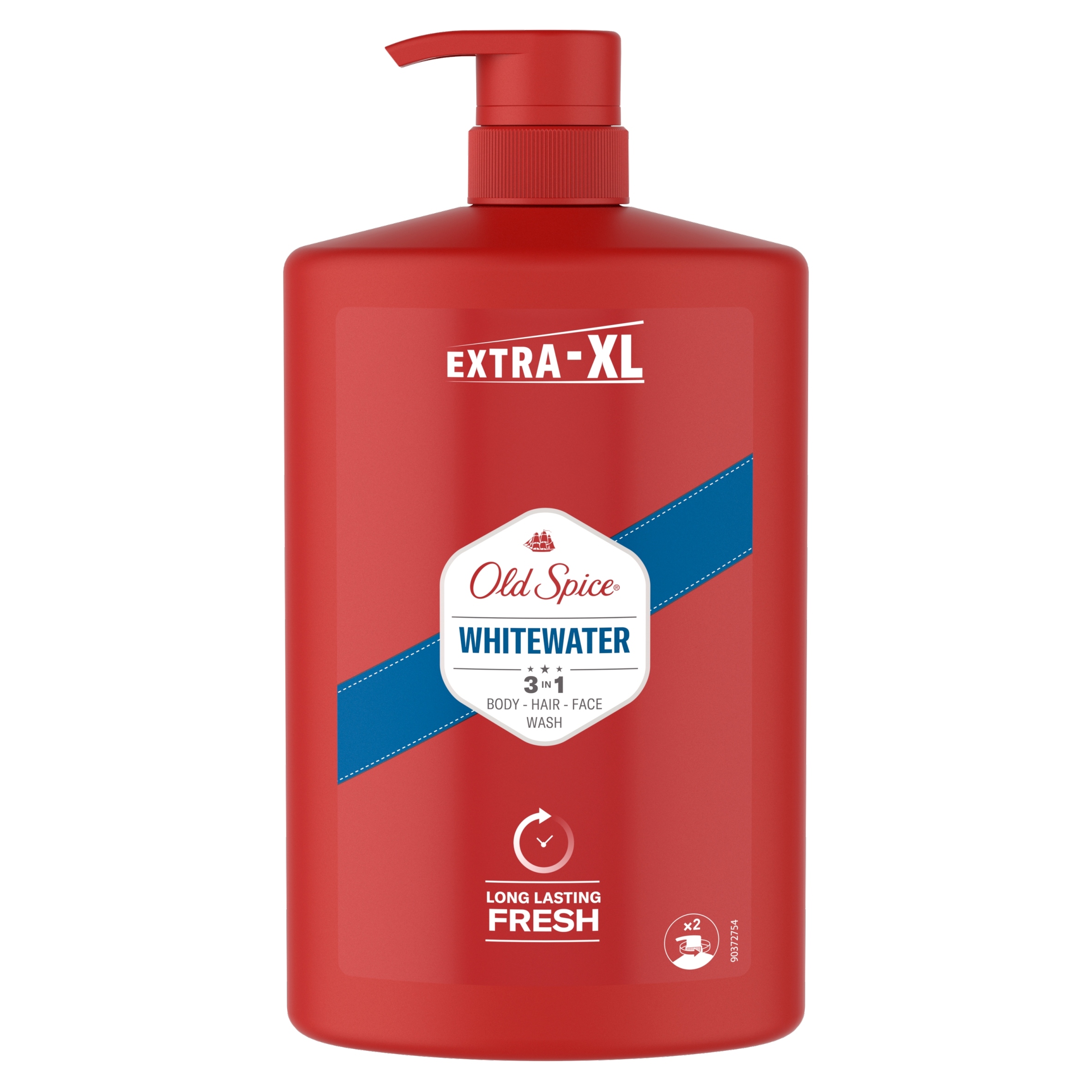 Old Spice żel pod prysznic pompka 3w1 Whitewater 1L