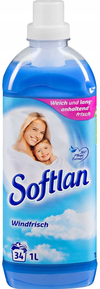 SOFTLAN DE Płyn do płukania niebieski 1L