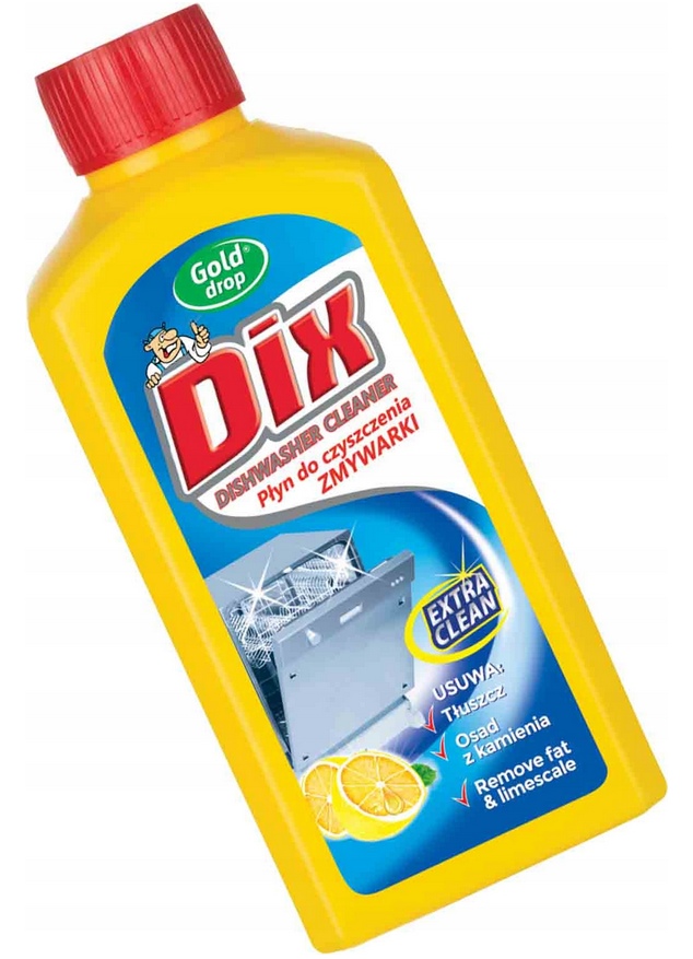 DIX Płyn do czyszczenia zmywarki 250ml cytryna - obrazek 2