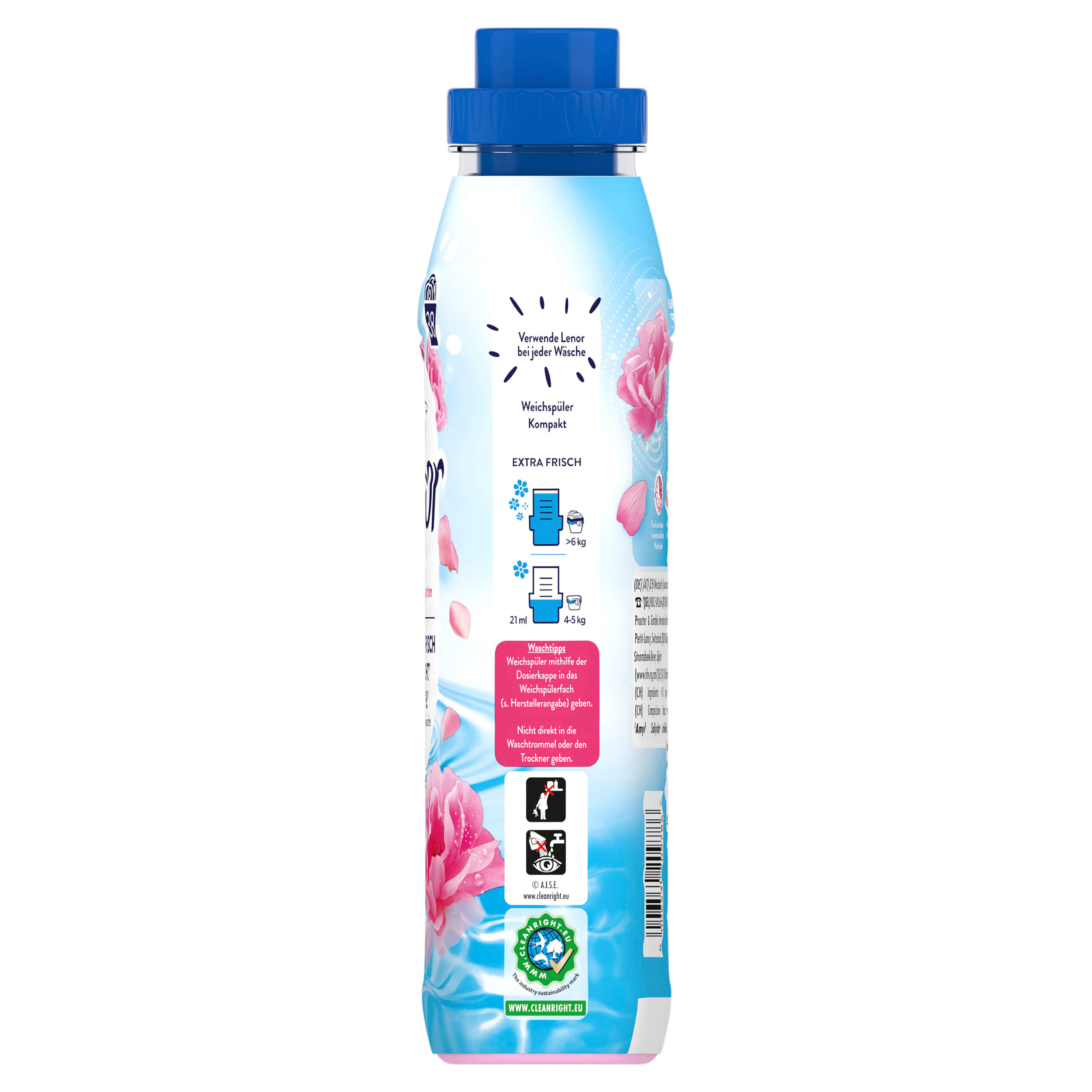 LENOR Niemiecki płyn do płukania tkanin Wiosenny Ogród 798ml - obrazek 5