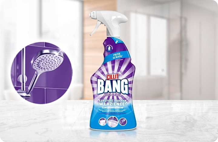 CILLIT BANG spray CZYSTOŚĆ i POŁYSK 750ml - obrazek 5