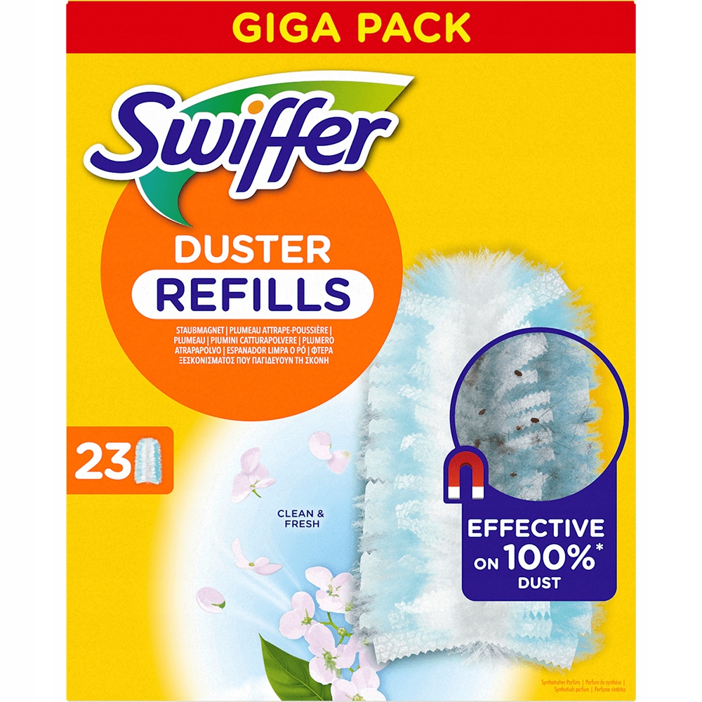 Swiffer Duster Miotełka do kurzu zapas wkłady zapachowe 23szt - obrazek 4