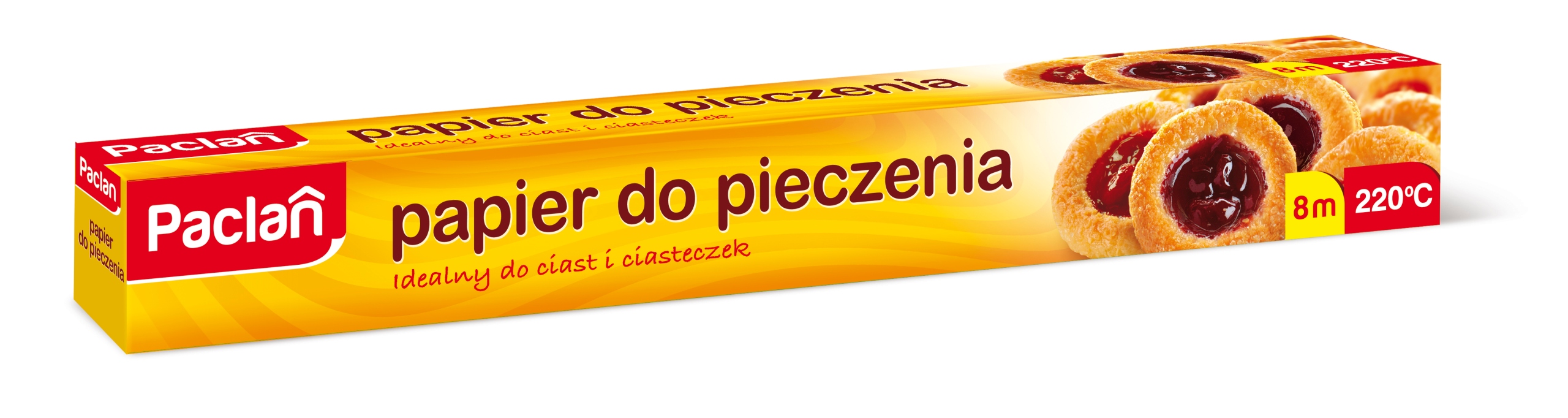 Paclan Papier do Pieczenia 8m + 1 m gratis