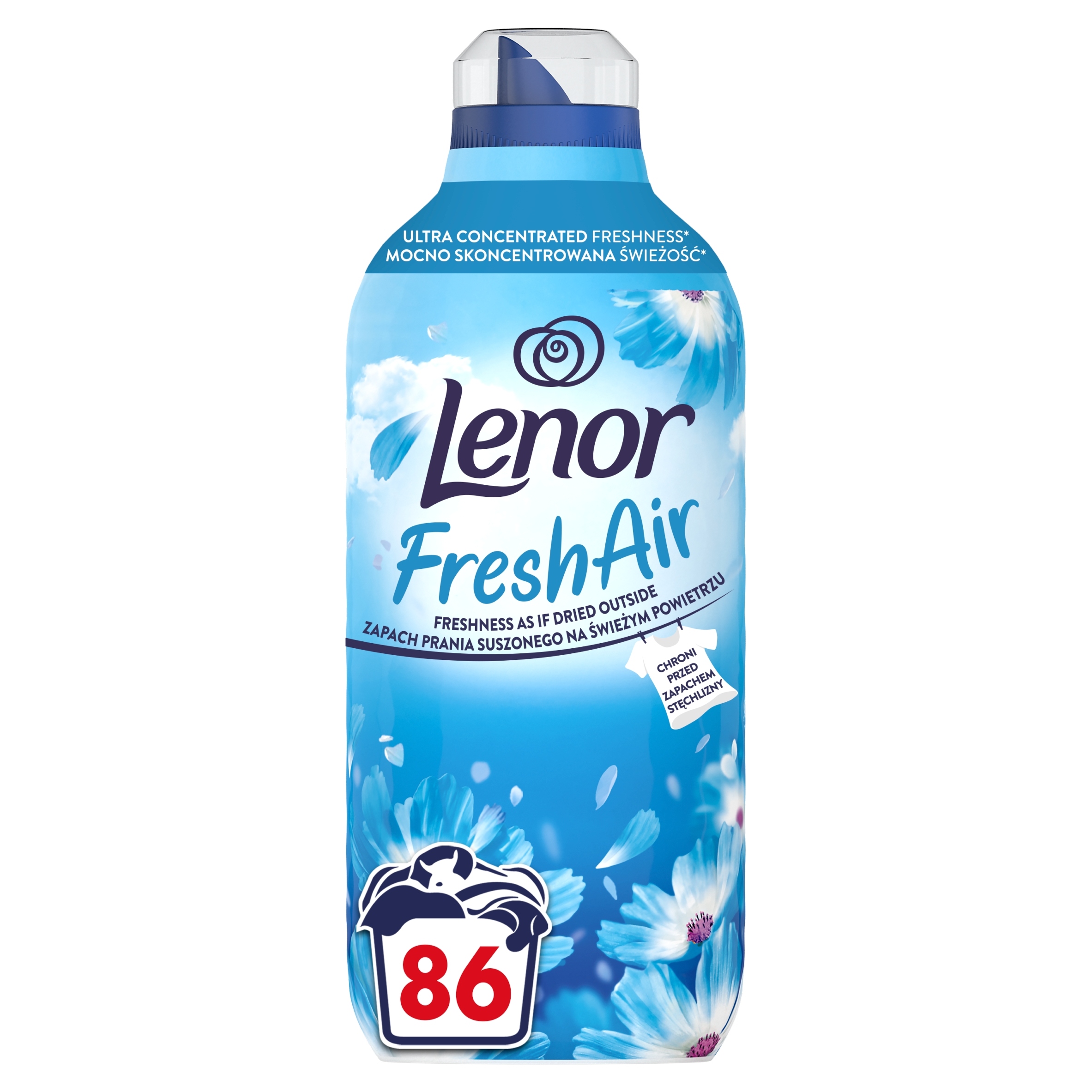 LENOR Fresh Air Płyn do płukania FRESH WIND 1204ml - obrazek 2