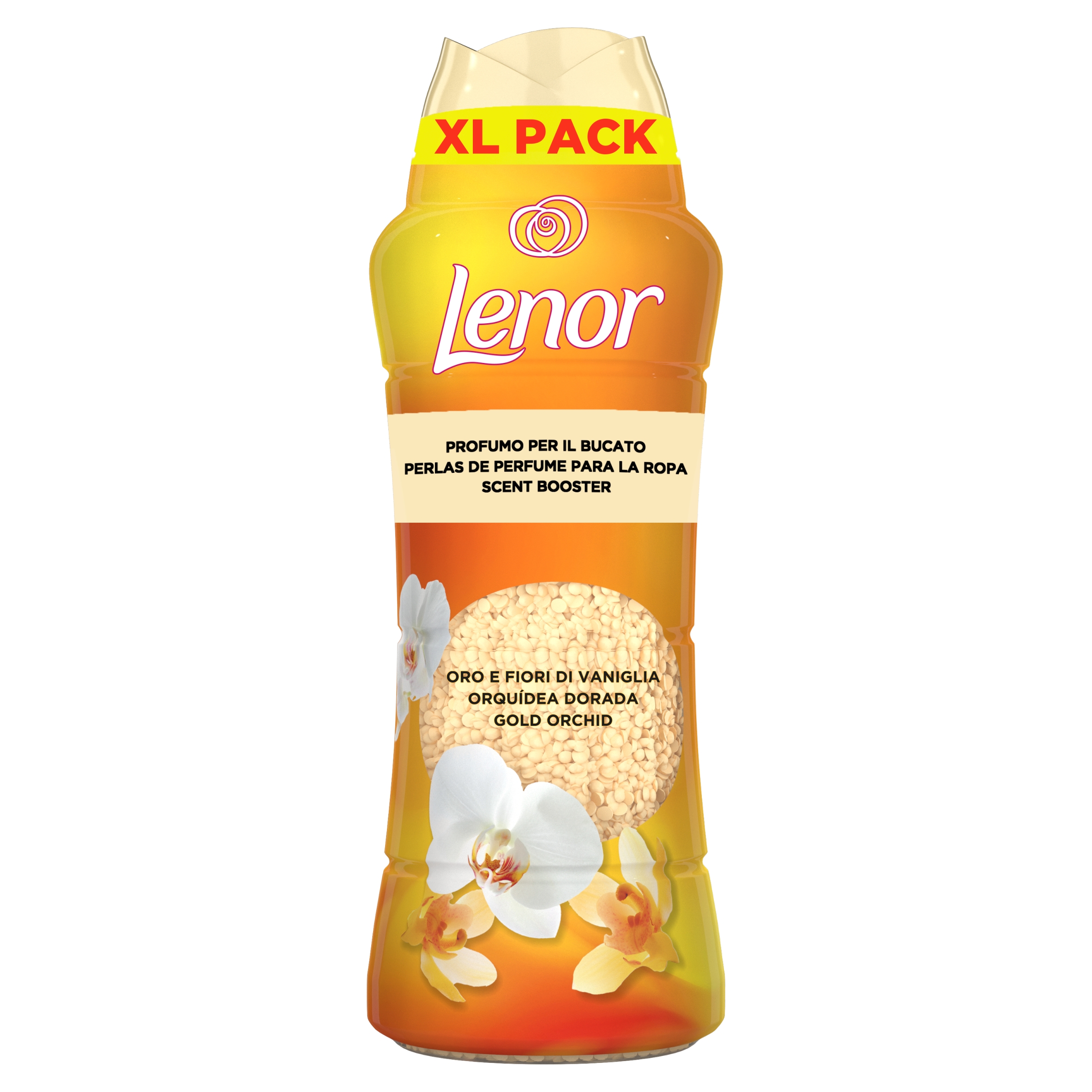 LENOR Perełki zapachowe do prania Gold orchid 495g - obrazek 7