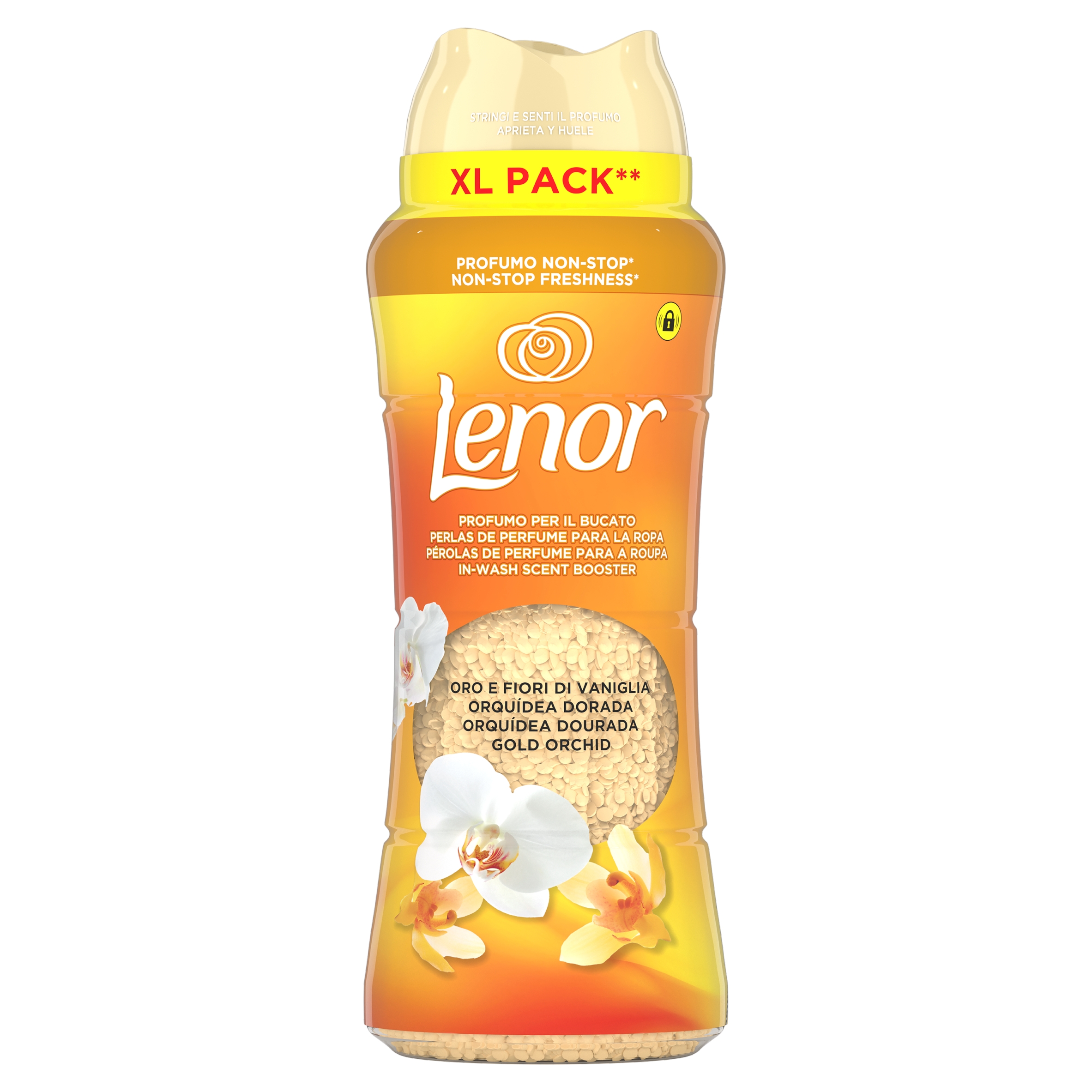 LENOR Perełki zapachowe do prania Gold orchid 495g - obrazek 9