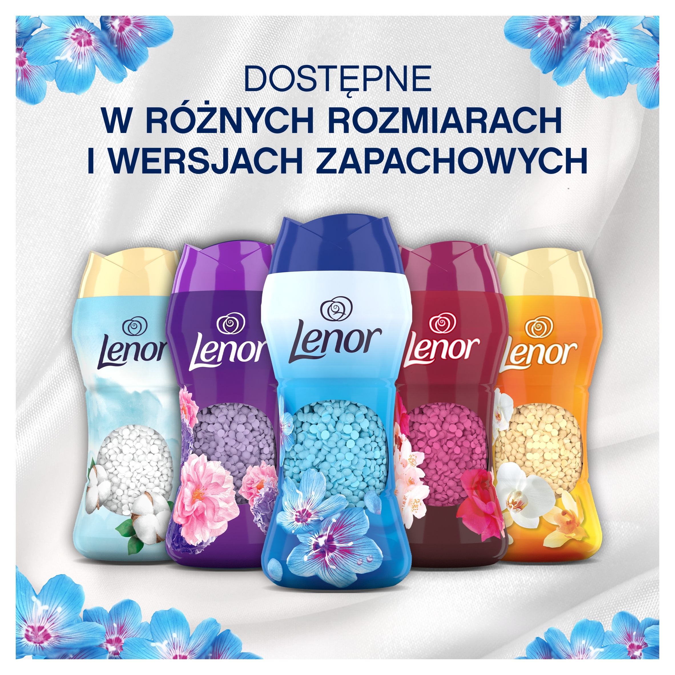 LENOR Perełki zapachowe do prania Spring Awakening 495g - obrazek 5