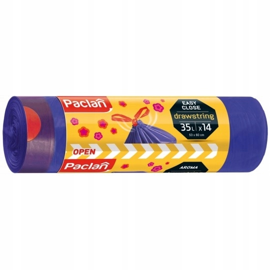 Paclan worki na śmieci zapachowe 60L 10szt - obrazek 12