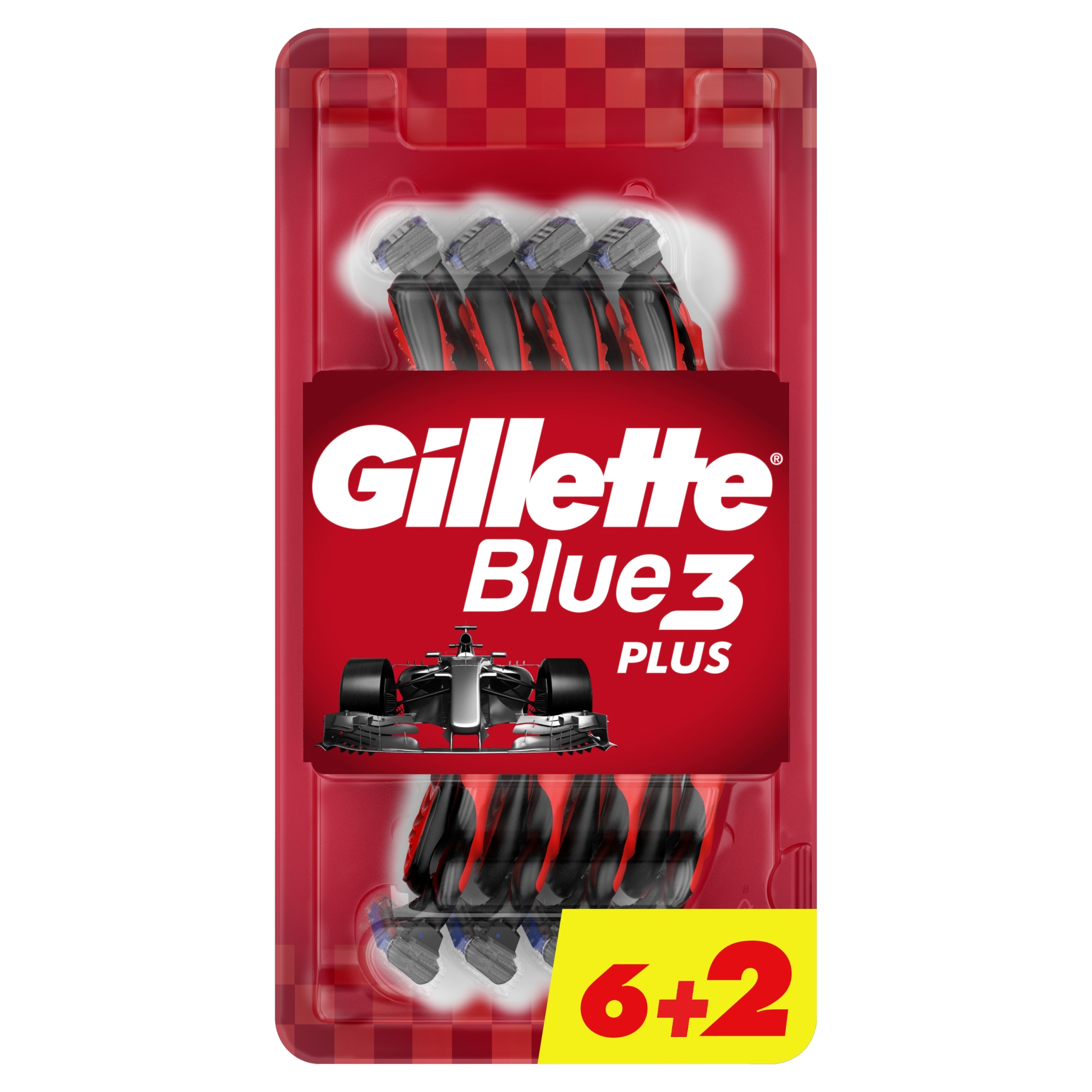 Gillette Blue 3 Red Maszynki do golenia 8szt - obrazek 5