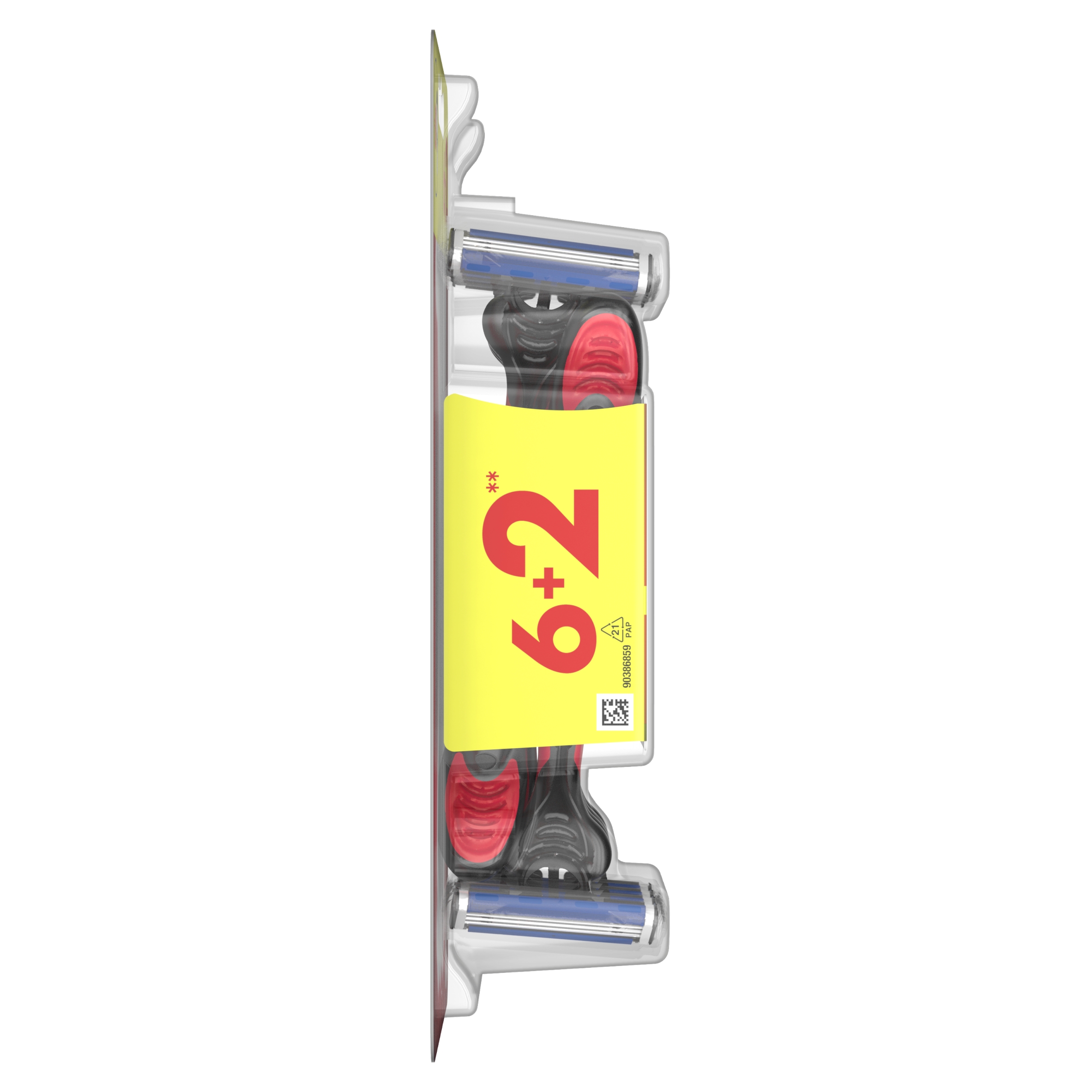 Gillette Blue 3 Red Maszynki do golenia 8szt - obrazek 7
