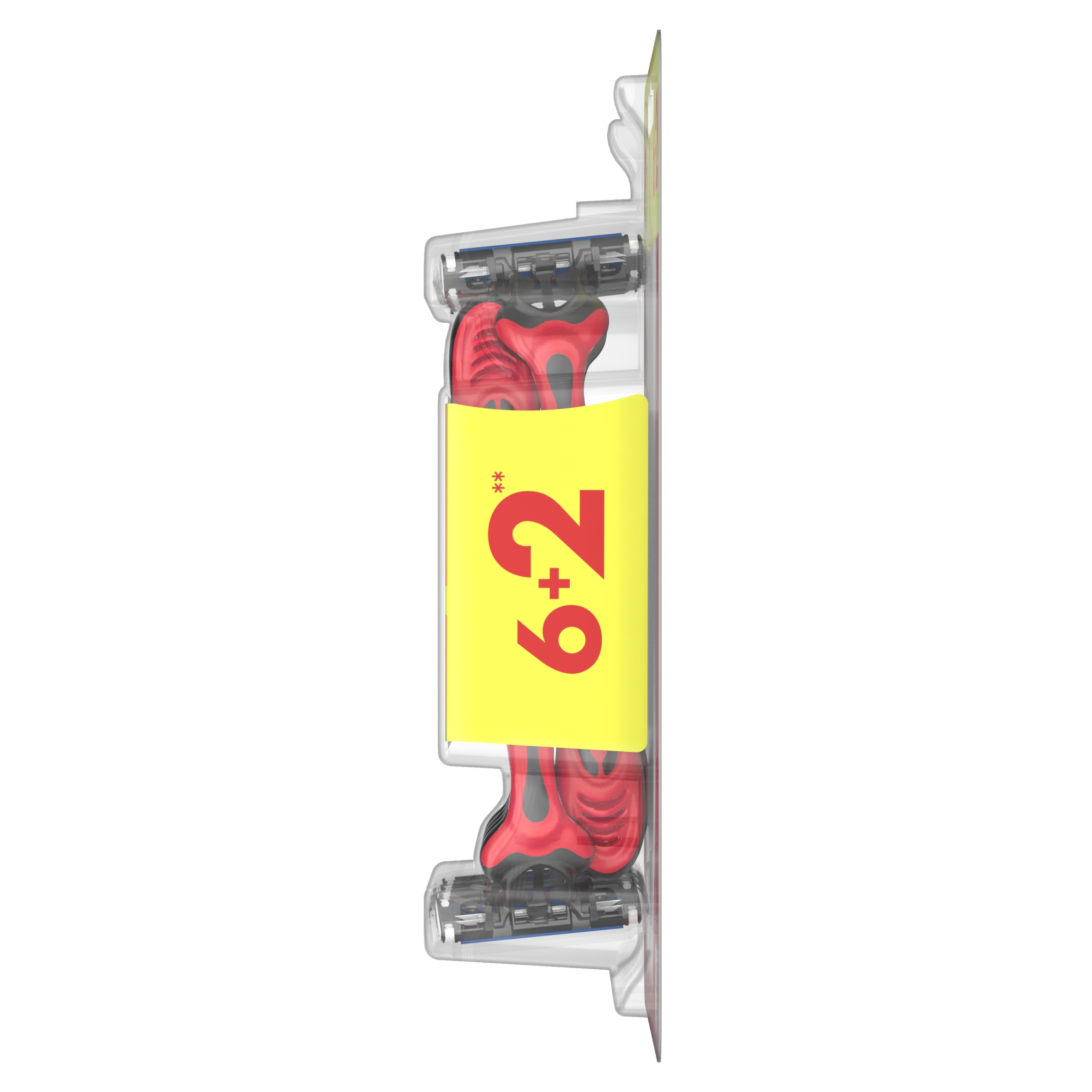 Gillette Blue 3 Red Maszynki do golenia 8szt - obrazek 8