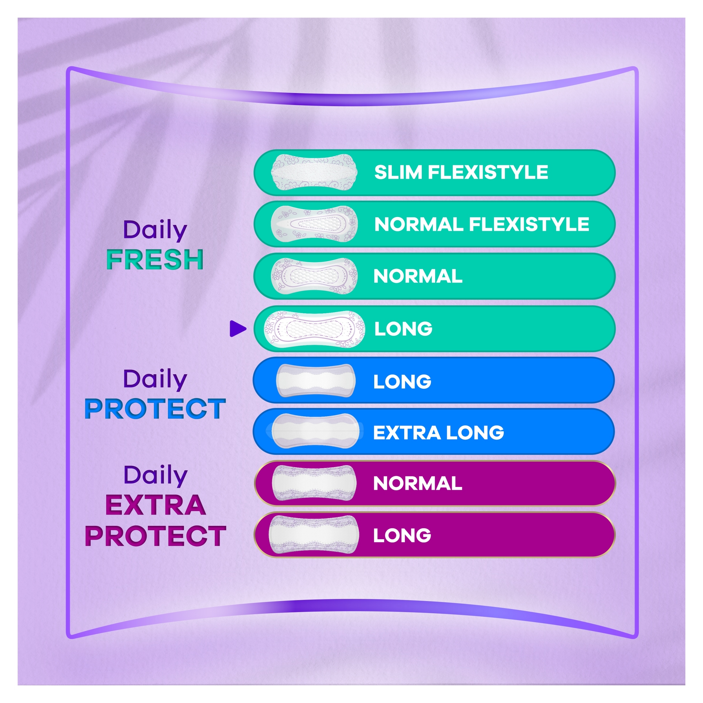 Always Daily Protect Fresh Wkładki higieniczne Long 52szt. - obrazek 6