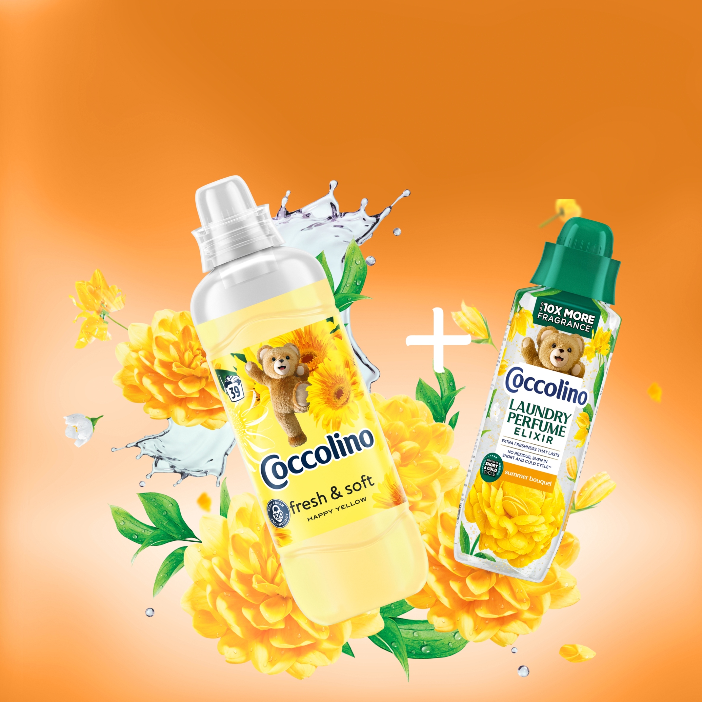 COCCOLINO Perfume Elixir Perfumy do prania Summer Bouquet 460ml - obrazek 3