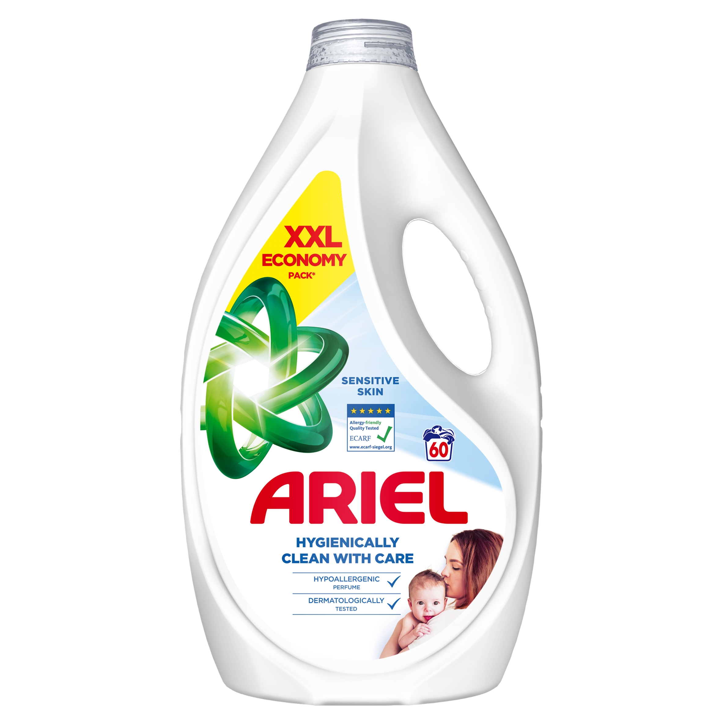 ARIEL Płyn do prania Sensitive 60 prań 2,7L - obrazek 6