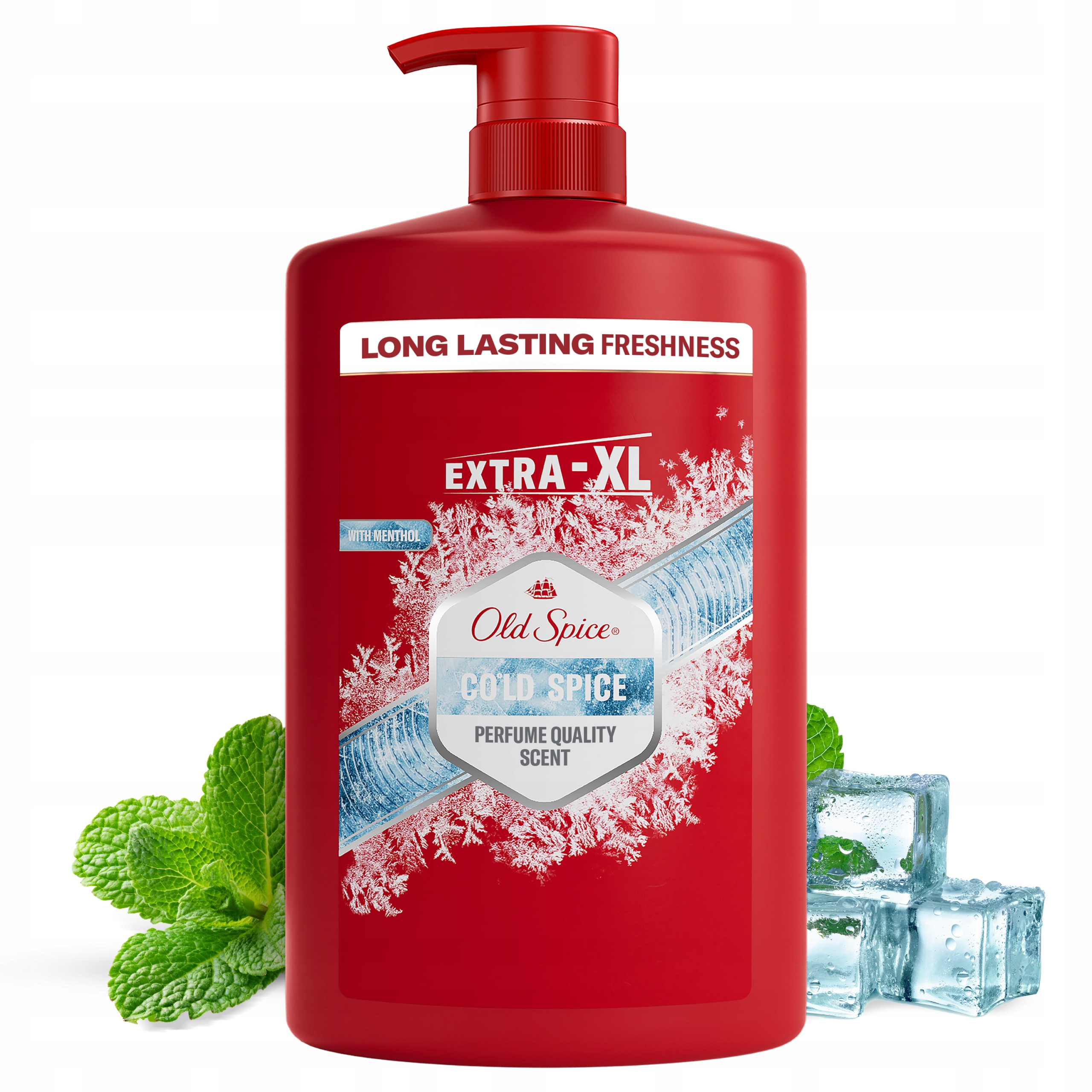 Old Spice Żel pod prysznic pompka 3w1 Cold Spice 1L - obrazek 7