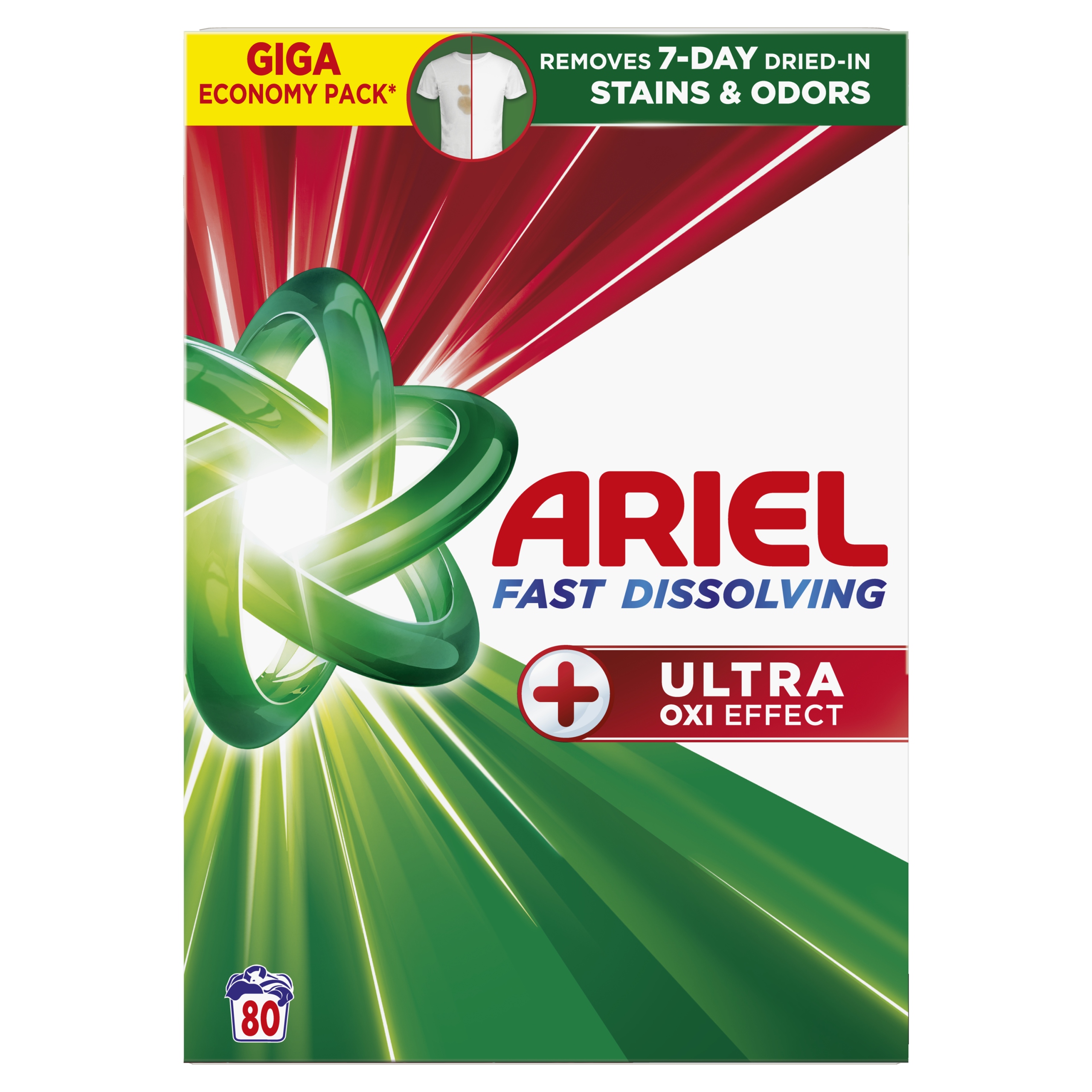 ARIEL Proszek do prania Extra Clean 4,4kg 80 prań ekstra zabrudzenia - obrazek 3