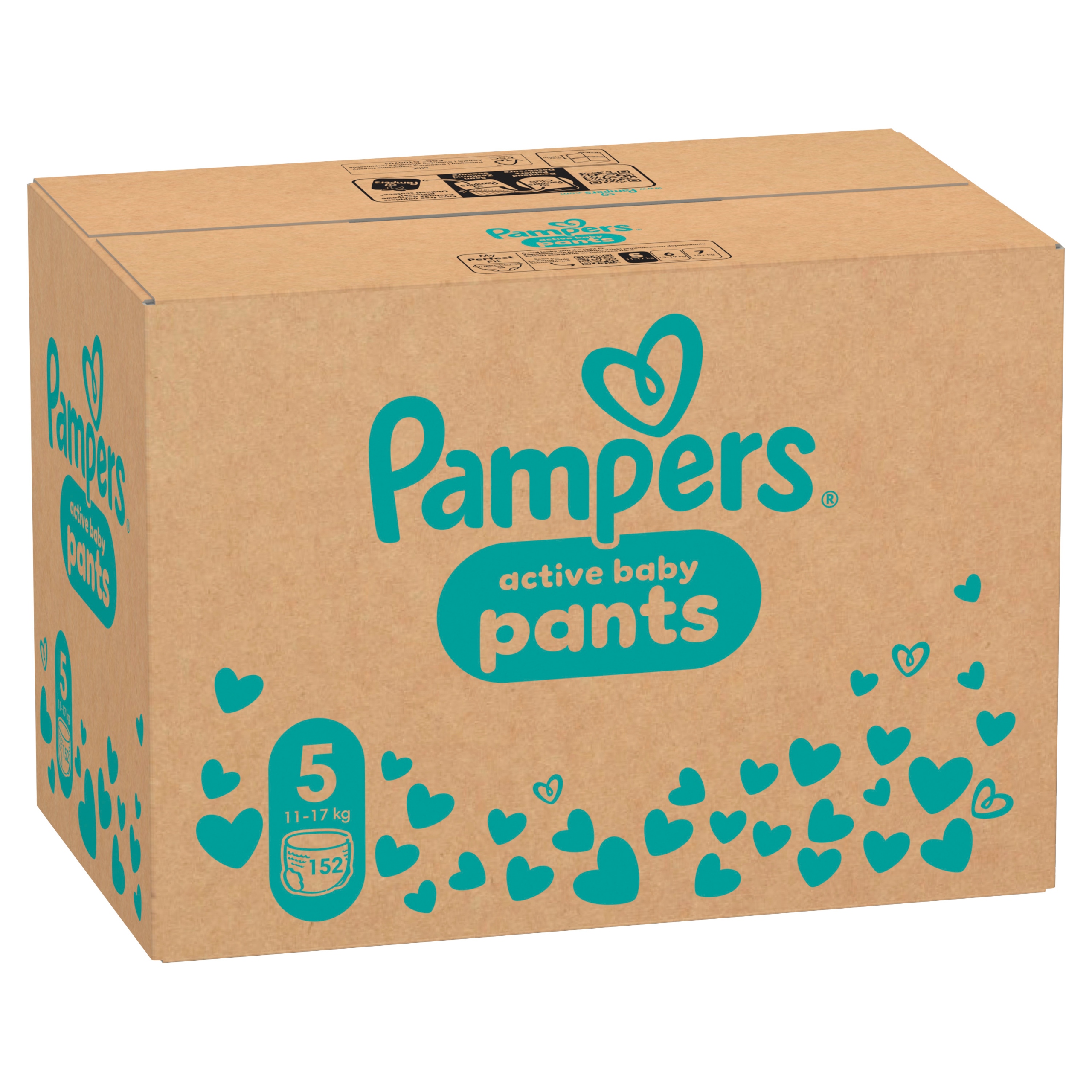 PAMPERS Pants Pieluchomajtki Rozmiar 5 152szt 12-17kg - obrazek 3
