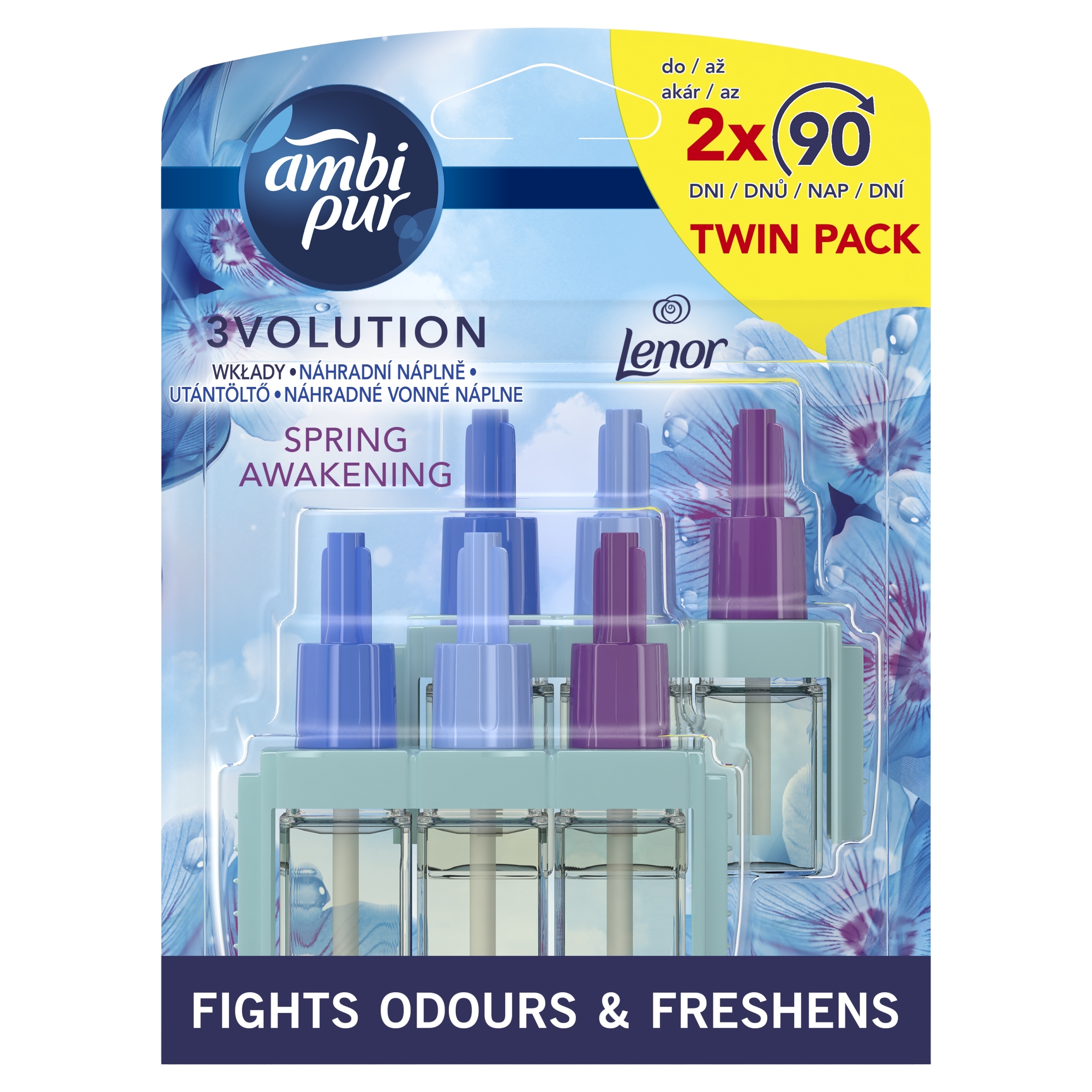 AMBI PUR 3Volution Odświeżacz powietrza wkład Spring Awakening 2x20ml - obrazek 5