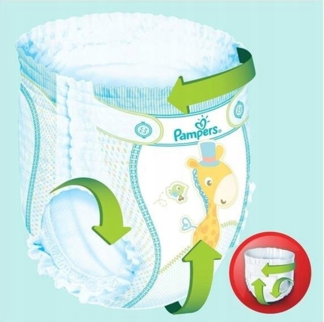 PAMPERS Pants Pieluchomajtki Rozmiar 5 152szt 12-17kg - obrazek 13