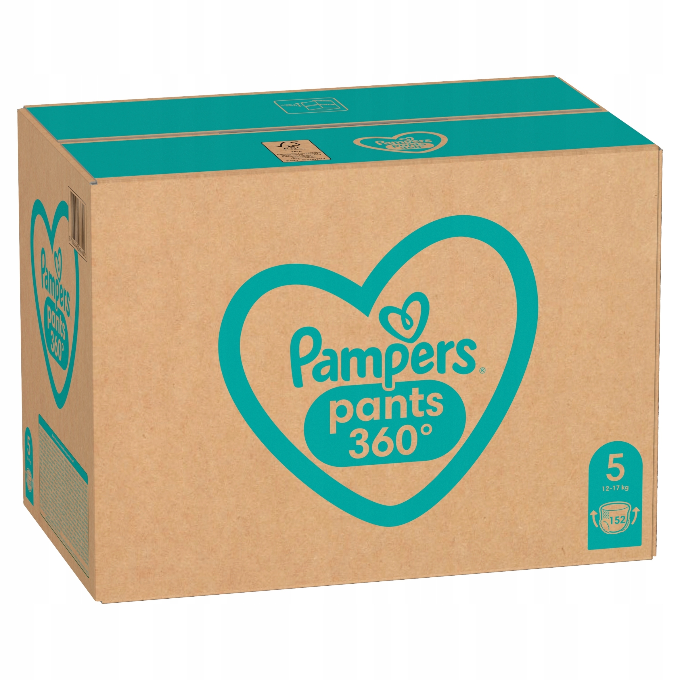 PAMPERS Pants Pieluchomajtki Rozmiar 5 152szt 12-17kg - obrazek 5