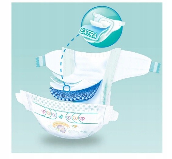 PAMPERS Active Baby Pieluszki Rozmiar 6 32szt 13-18kg - obrazek 3