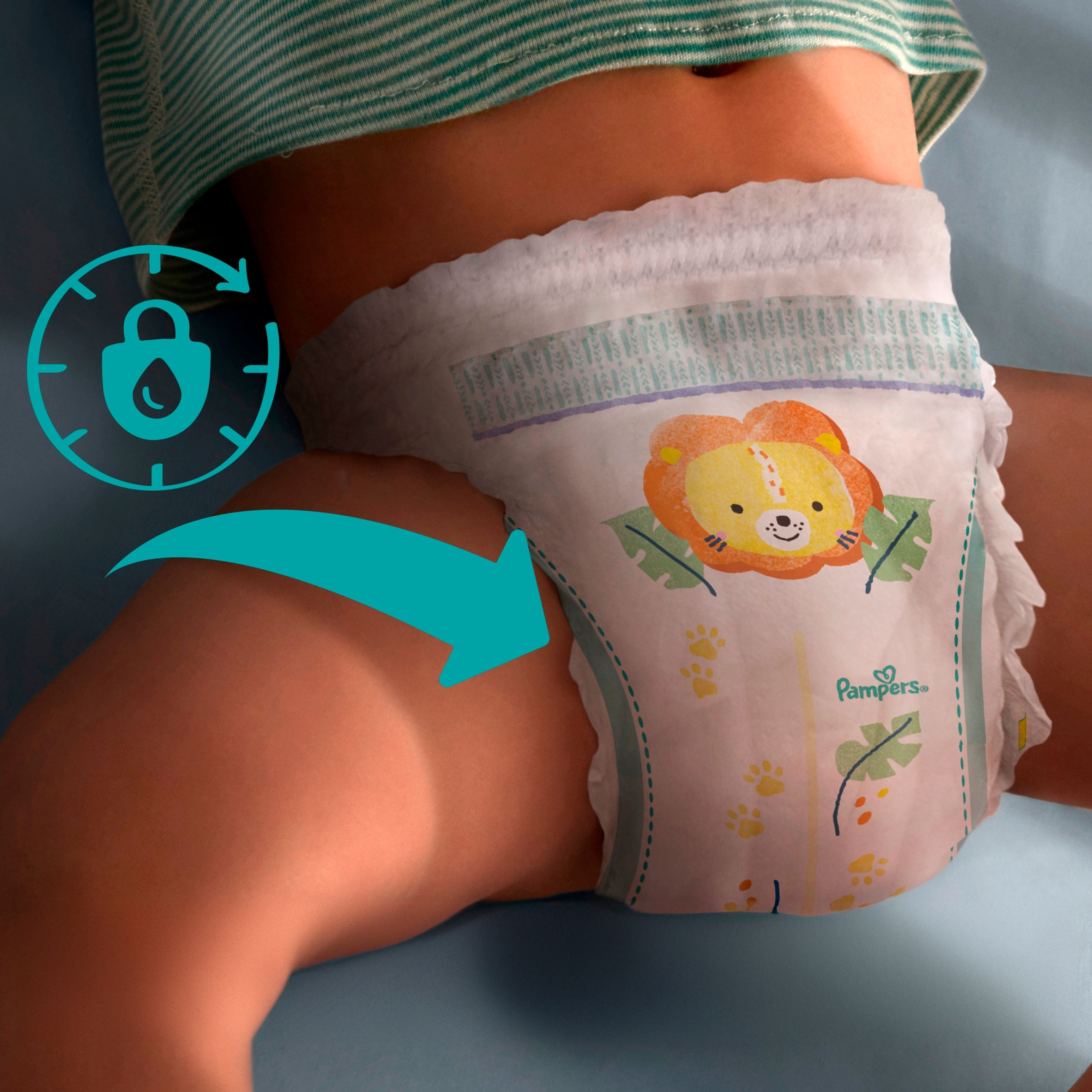 PAMPERS Pants Pieluchomajtki Rozmiar 5 152szt 12-17kg - obrazek 8
