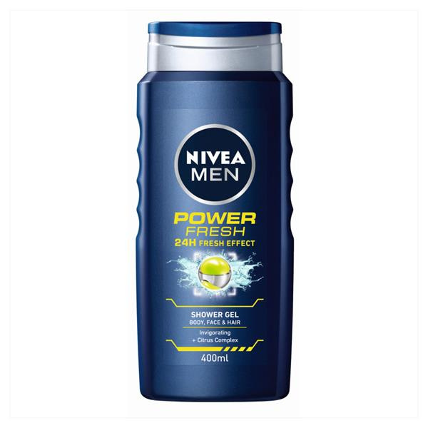 NIVEA MEN Żel pod prysznic POWER REFRESH 400ml