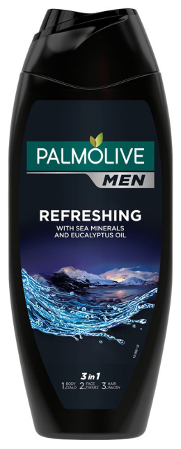 PALMOLIVE MEN 3w1 Żel Pod prysznic Refreshing 500ml