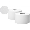 Papier toaletowy JUMBO Vella biały, 2 warstwowy, celuloza, 12 rolek
