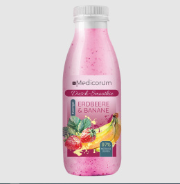 Dr Medicorum Myjące smoothie do ciała Stawberry & Banana 400ml DE