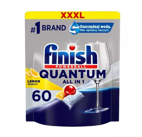 FINISH TABS POWERBALL QUANTUM All in One LEMON op 60szt