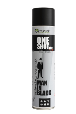 Freshtek ONE SHOT Neutralizator zapachów MEN in BLACK 600ml