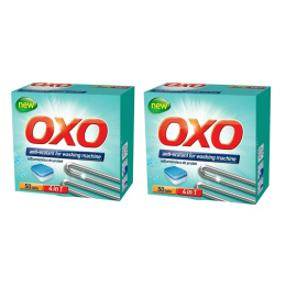 Oxo Odkamieniacz w tabletkach do pralek 2x50szt