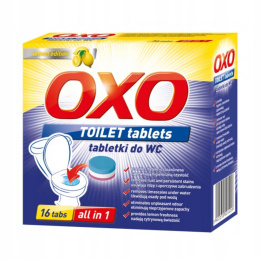 Oxo Tabletki do czyszczenia WC Lemon 16szt