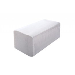 Ręczniki papierowe składane ZZ Vella 3000 szt 23x25 białe, 2 warstwowe, celuloza, 3000 szt