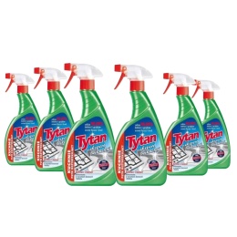 TYTAN spray płyn KUCHNIE myjąco-dezynfekujący 6x500 ml